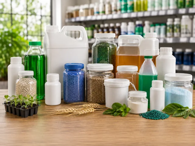 Rigid packaging for agrochemical products