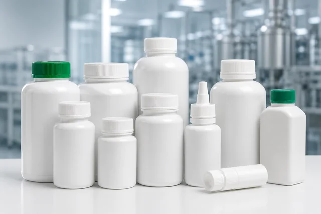 Rigid containers for pharmaceutical applications